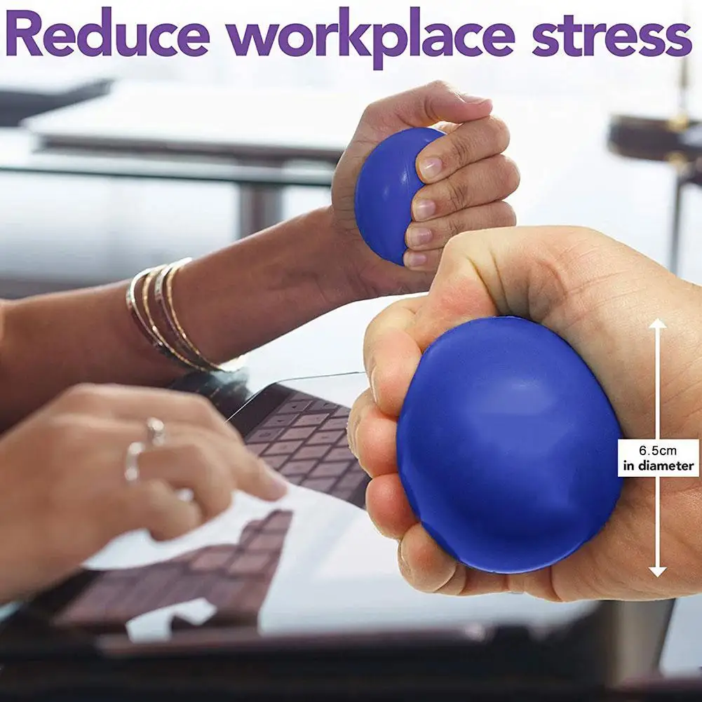 Mini Stress Balls Squeeze Toys Relieve Anxiety and Stress Interaction Hand Wrist Exercise Sponge Toys Sports Balls - Image 5