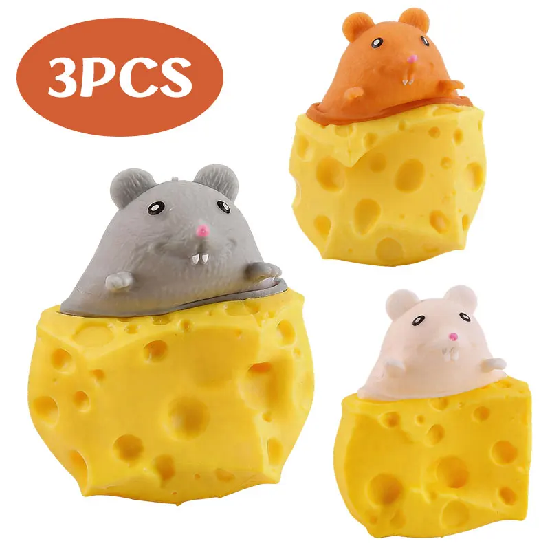 Mix Style Squeeze Anti-stress Fidget Toys Stress Ball Sensory Toy Funny Soft Squishy Decompression Office Stress Relief Toy Gift - Image 6