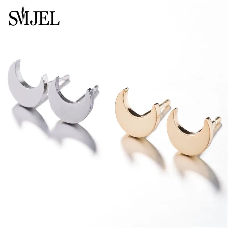 Multiple Stainless Steel Star Moon Earrings for Women Girls Minimalist Moon Sun Earings Piercing Jewelry Celestial Birthday Gift - Image 2