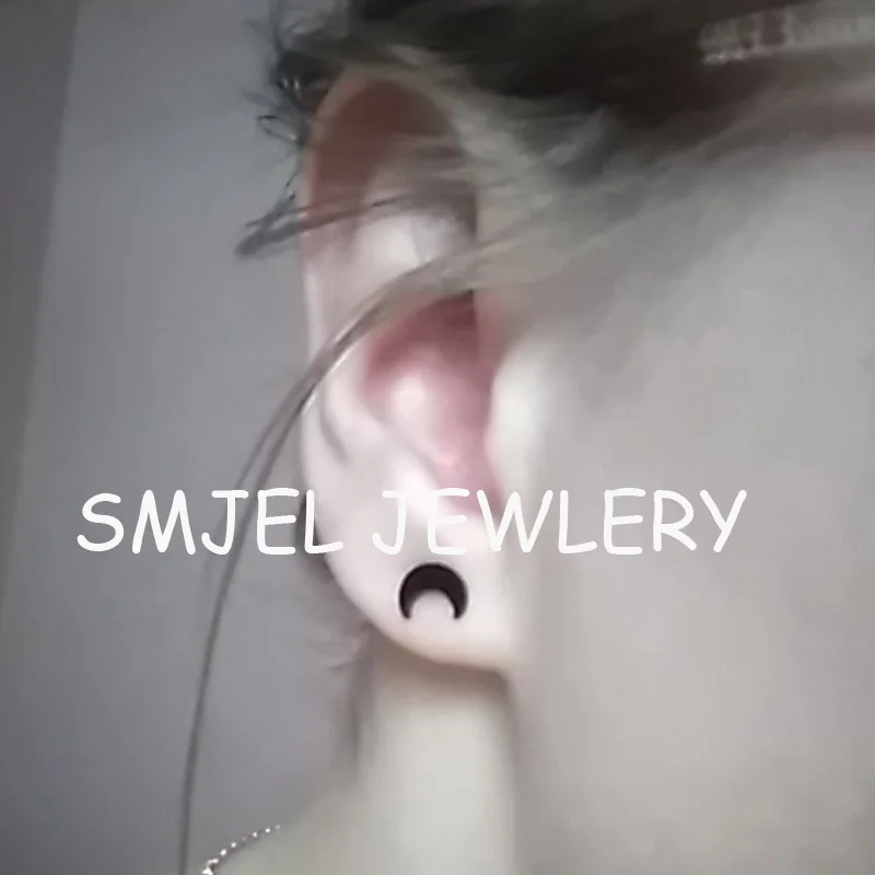 Multiple Stainless Steel Star Moon Earrings for Women Girls Minimalist Moon Sun Earings Piercing Jewelry Celestial Birthday Gift - Image 3