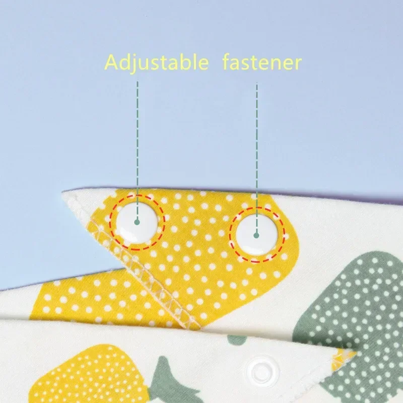 New Baby Bibs Triangle Cotton Bandana Bibs for Boys Girls Burp Cloth Baby Scarf Meal Collar Feeding Accessories Saliva Towel - Image 6