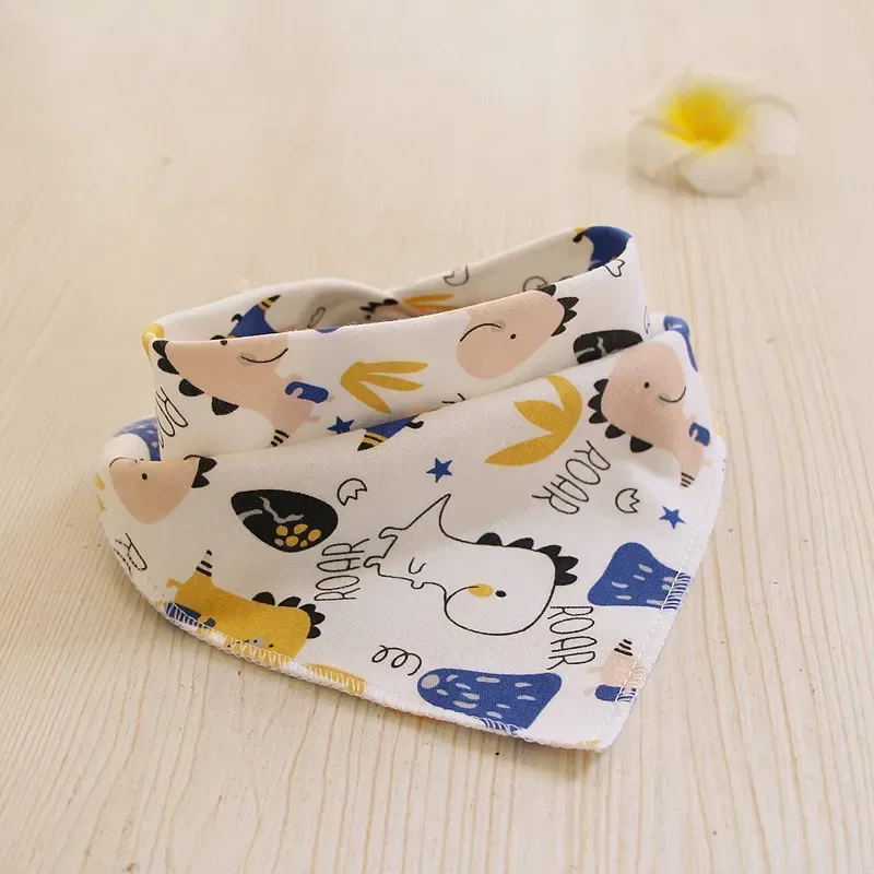 New Baby Bibs Triangle Cotton Bandana Bibs for Boys Girls Burp Cloth Baby Scarf Meal Collar Feeding Accessories Saliva Towel - Image 4