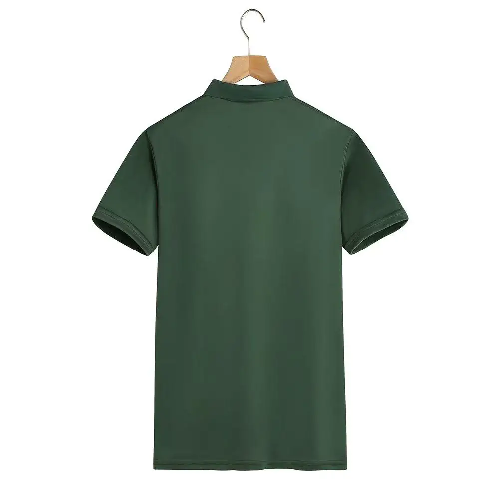 New Men's T-shirt Classic Short sleeved Polo Shirt Summer Top Casual T-shirt Button Lapel Super Large S-3XL Casual Polo Shirt - Image 5