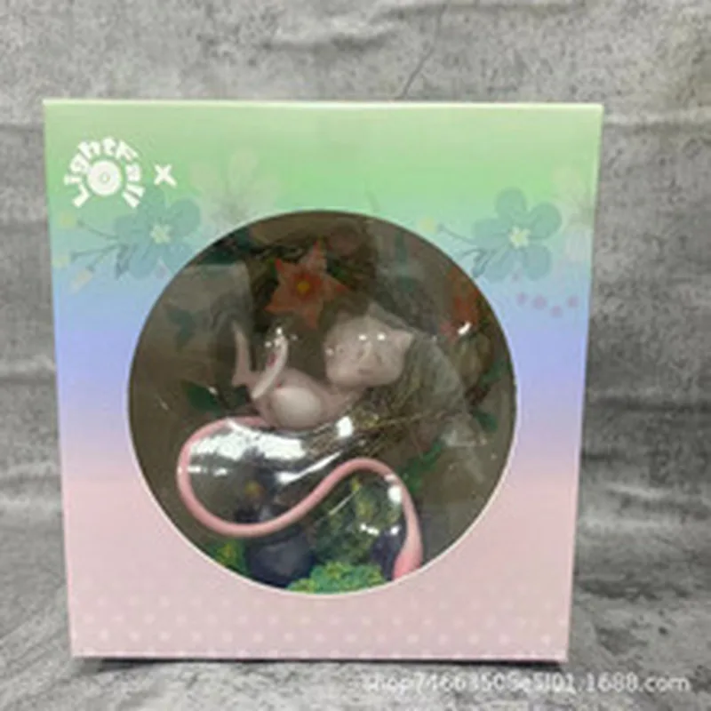 New Pokemon Sleep Mew 15cm Anime Figure PVC Sculpture Model Doll Room Collection Decoration Toys Adorable Mew Glow Manga Statue - Image 6
