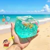 New Squishy Ocean Ice Cube Fidget Toys Stress Relief Ball for Adults Anxiety Slow Rise Sensory Toys for Autism ADHD Relax Gift