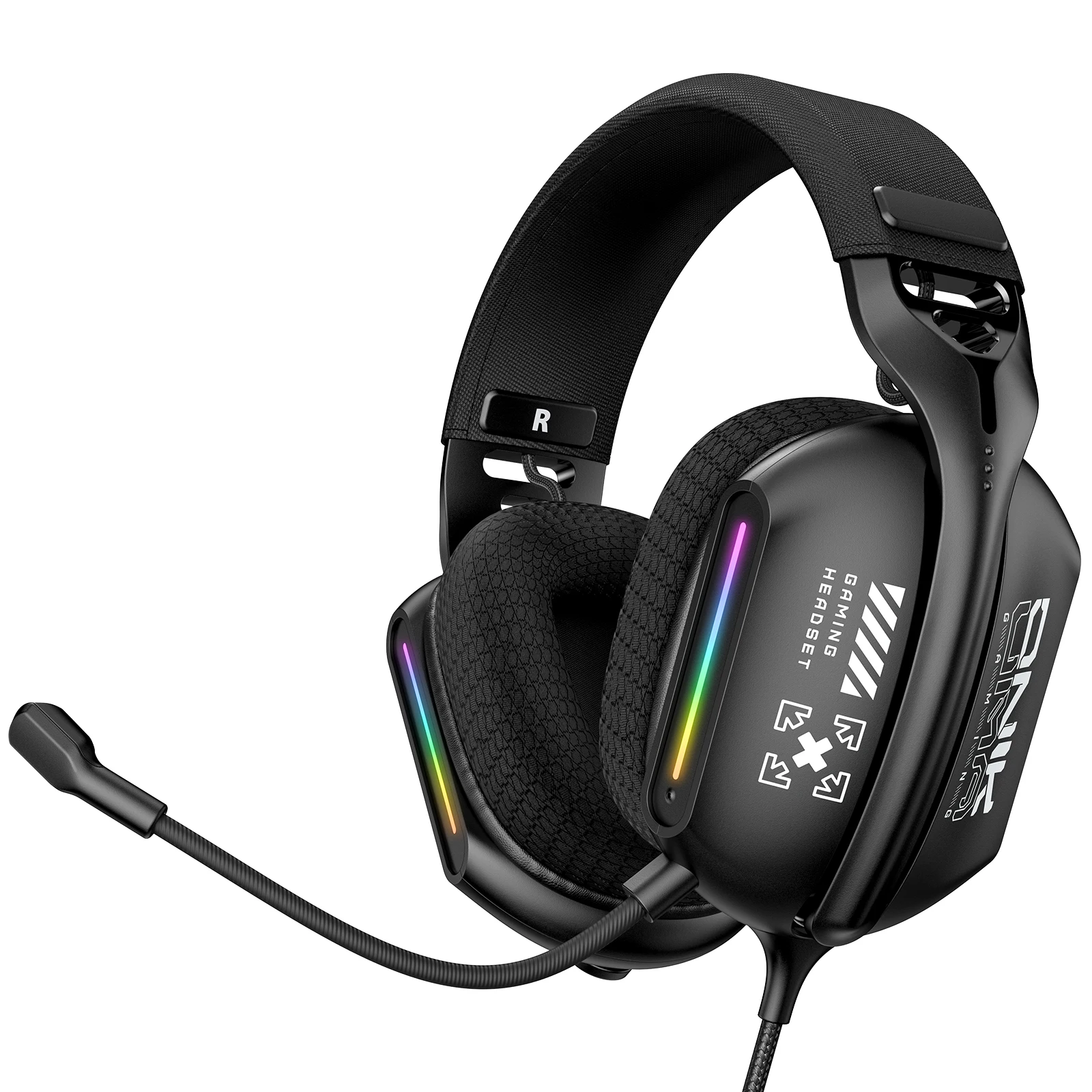 ONIKUMA X12 Noise Cancelling Headphone Wired Game Headset Music Earphones 3.5MM Suitable For Computer Laptop With Microphone - Image 6