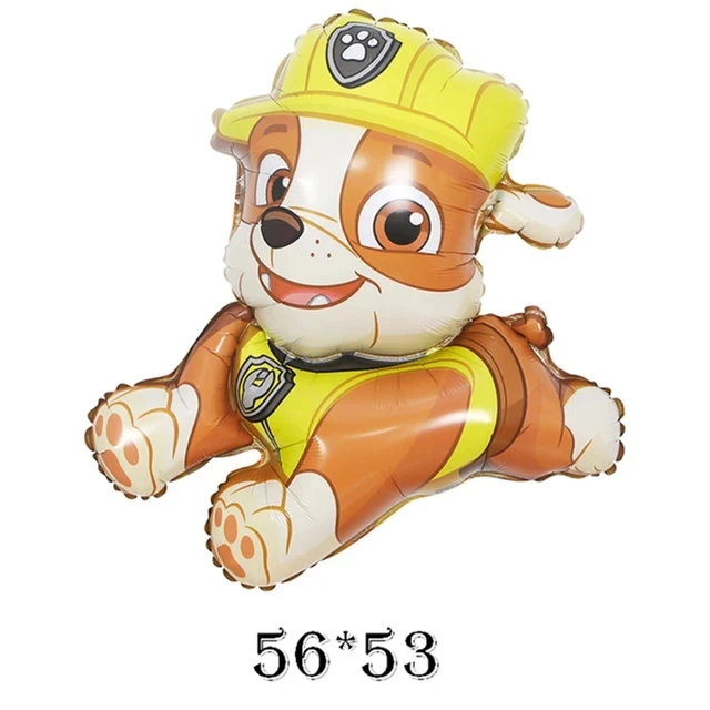Paw Foil Balloon Ryder Rubble Chase Skye Rocky Zuma Everest Birthday Party Decorations Kids Supplies Toys Globos - Image 4