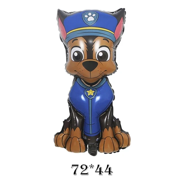 Paw Foil Balloon Ryder Rubble Chase Skye Rocky Zuma Everest Birthday Party Decorations Kids Supplies Toys Globos - Image 3