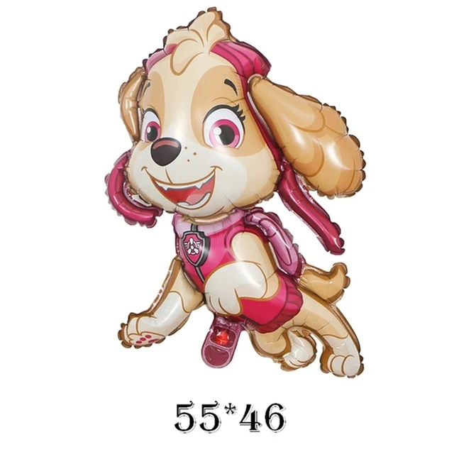 Paw Foil Balloon Ryder Rubble Chase Skye Rocky Zuma Everest Birthday Party Decorations Kids Supplies Toys Globos - Image 5