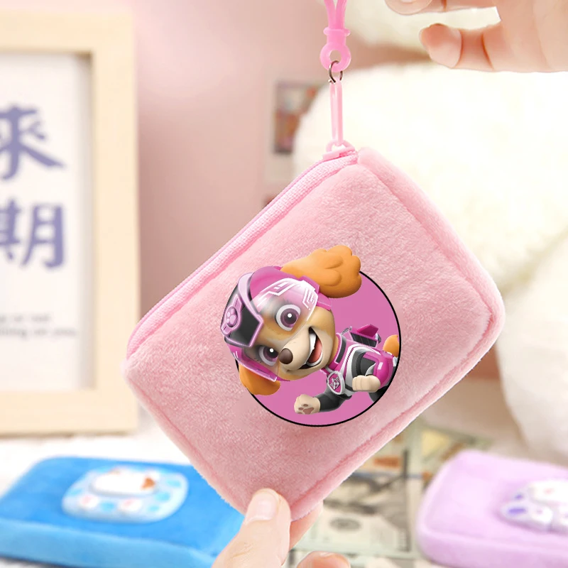 Paw Patrol Kawaii Coin Purse Boys Girls Anime Cartoon Cute Money Bag Children Key Card Storage Mini Pouch Portable Clutch Bag - Image 2