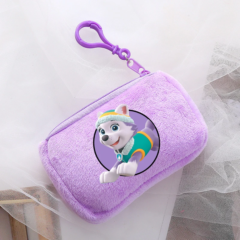 Paw Patrol Kawaii Coin Purse Boys Girls Anime Cartoon Cute Money Bag Children Key Card Storage Mini Pouch Portable Clutch Bag - Image 3