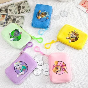 Paw Patrol Kawaii Coin Purse Boys Girls Anime Cartoon Cute Money Bag Children Key Card Storage Mini Pouch Portable Clutch Bag