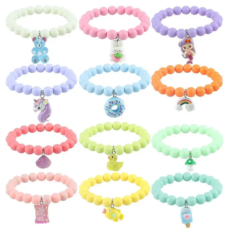 Pendant Bracelet For Kid Girl Children'S Bead Bracelet Friendship Bracelet Representing Friends Bracelet Good Friend Gift