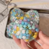 Portable Anti-Anxiety Squishy Stress Ball Slow-Rebound Focus Enhancement Squeeze Balls Handmade Balls