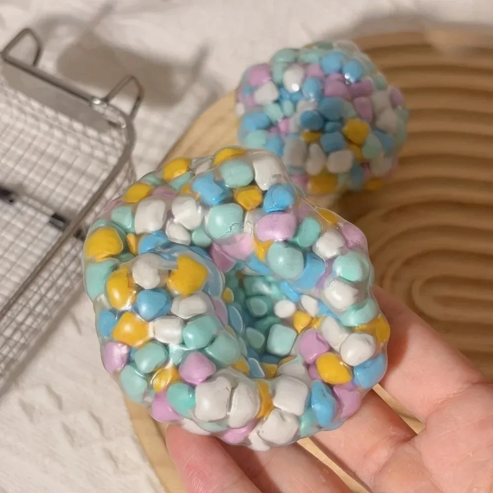Portable Anti-Anxiety Squishy Stress Ball Slow-Rebound Focus Enhancement Squeeze Balls Handmade Balls - Image 4