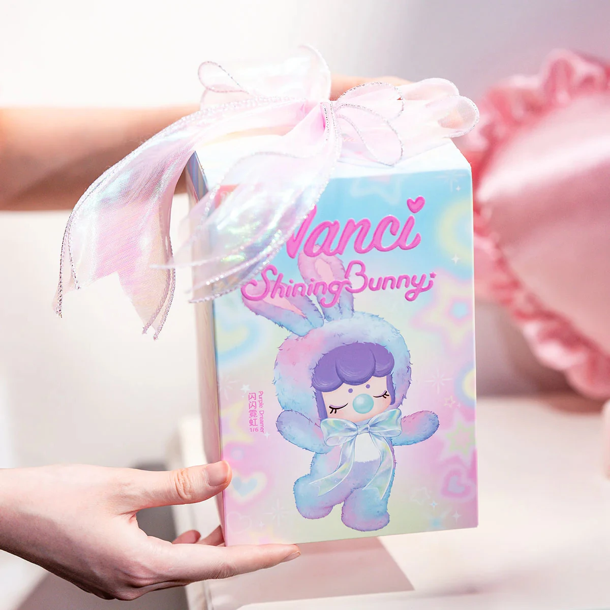 Robotime Nanci's Shining Bunny Plush Dolls Blind Box Surprise Plush Doll Collectible Doll Unique Christmas Gift for Girls - Image 3