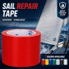 Sail Repair Tape Waterproof Marine Adhesive Patch for Boat Sail Canvas Tarp PVC Fabric Outdoor Emergency Fix