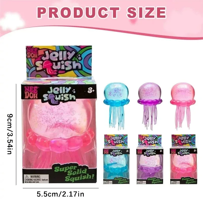 Schylling NeeDoh Nice Cube & Nice-Sicle Squishy Toys, Anti-Anxiety Squeeze Fidget Toys for ADHD Stress Relief & Focus - Image 3