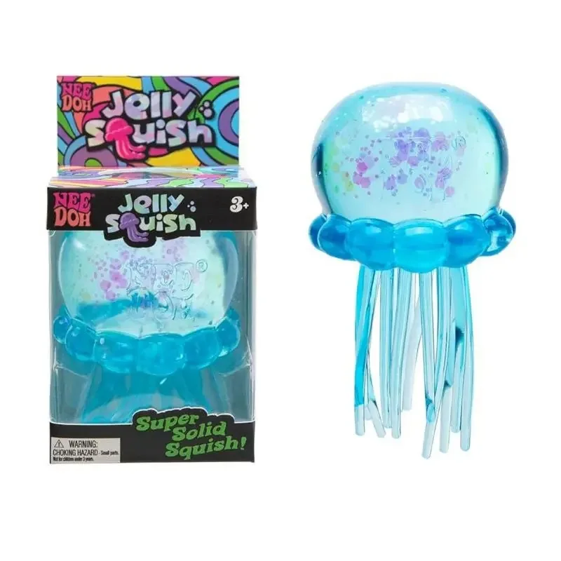 Schylling NeeDoh Nice Cube & Nice-Sicle Squishy Toys, Anti-Anxiety Squeeze Fidget Toys for ADHD Stress Relief & Focus - Image 6
