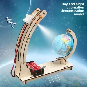 Science Toys Day Night Alternation Globe Funny Teaching Aids Educational Toys DIY Technological Physics Learning Craft Kit Toys