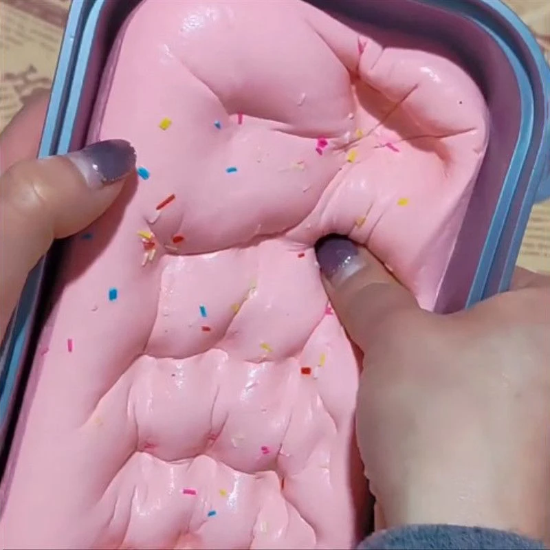 Simulation Cake Squishy Toy Sticky Box Cake Squishy Fidget Toy Slow Rising Squeeze Toy Anti Stress Release Hand Relax Gift - Image 4