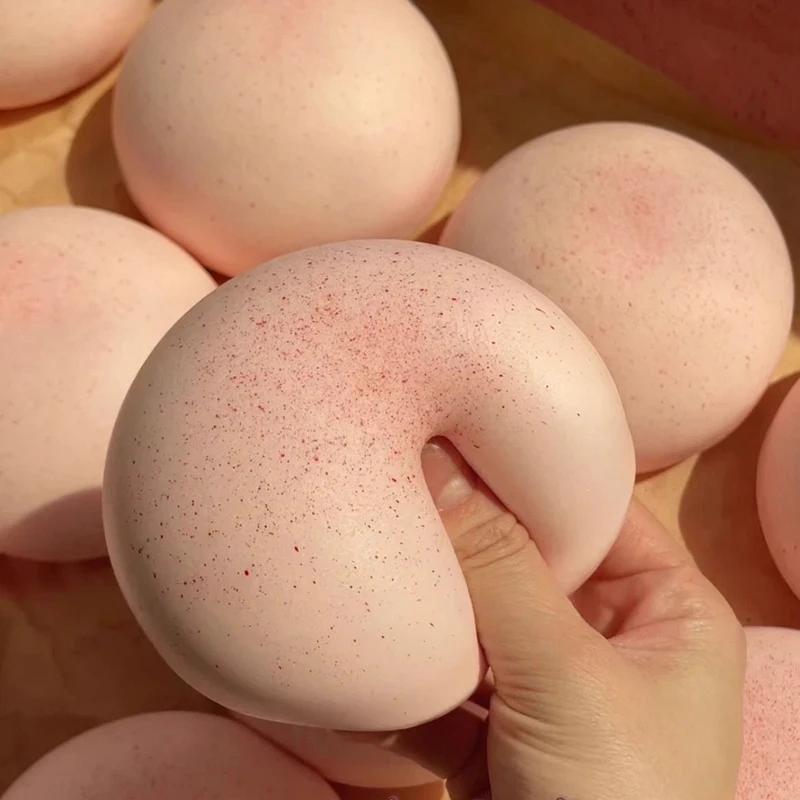 Soft Bread Squishy Dumpling Squishy Anti Stress Fidgets Toys Office Desk Accessories Dektop Ornament Slow Rebound Squishy - Image 3