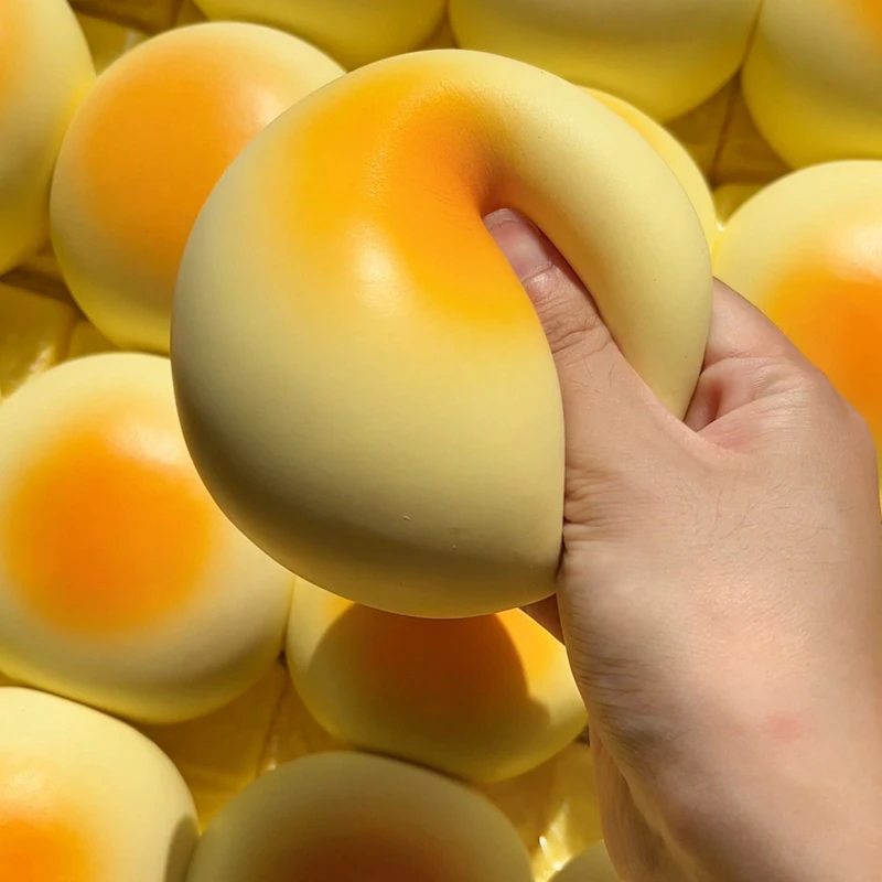 Soft Bread Squishy Dumpling Squishy Anti Stress Fidgets Toys Office Desk Accessories Dektop Ornament Slow Rebound Squishy - Image 4