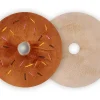 Soft Dog Donuts Plush Pet Dog Toys For Dogs Chew Toy Cute Puppy Squeaker Sound Toys Funny Puppy Small Medium Dog Interactive Toy