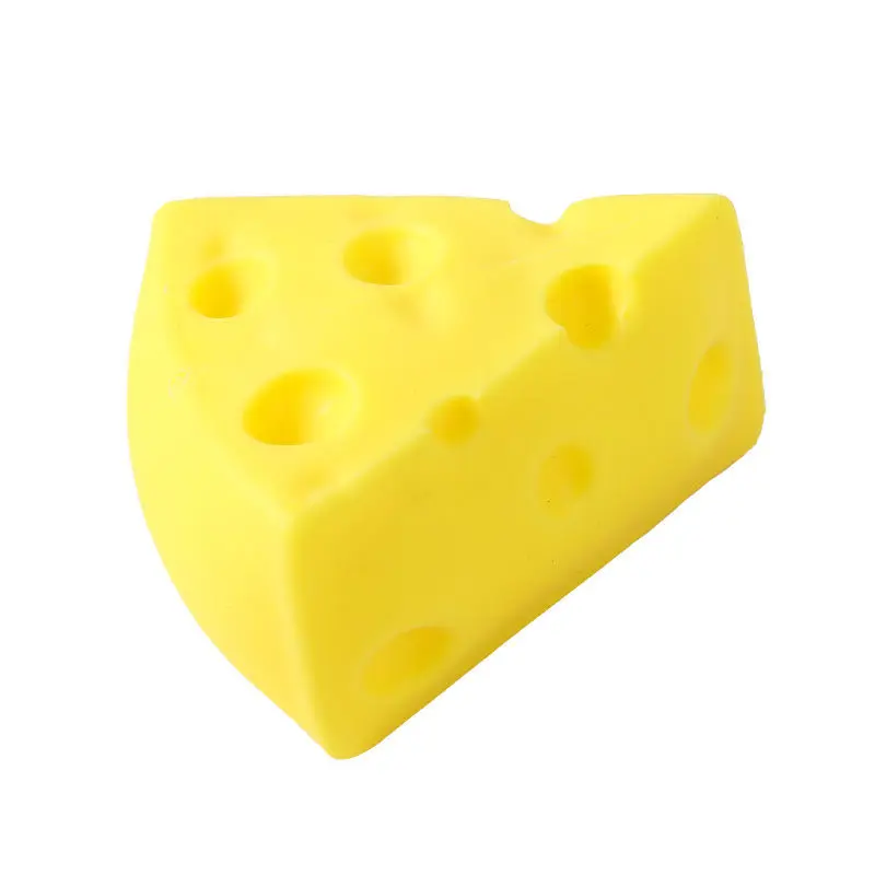 Soft Squishy Simulated Cheese Squeeze Toy Milk-flavored Food Sensory Toy Stress Relief Slow Rising Fidget Toy for Friends Gifts - Image 5