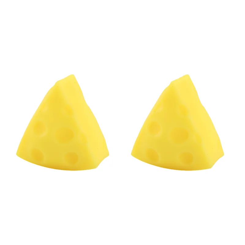 Soft Squishy Simulated Cheese Squeeze Toy Milk-flavored Food Sensory Toy Stress Relief Slow Rising Fidget Toy for Friends Gifts - Image 6