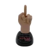 Solar Dashboard Finger Solar Powered Shaking Ornament Car Ornaments Dancing Figure Car Dashboard Solar Powered Mid Finger