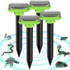 Solar Ultrasound Moles Repeller Buzzer vibration wave Snakes Mouse Animal Repeller for Orchard Farm Garden Patio