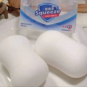 Squishy ASMR Soap Ball Squishy Stress Ball Filled Soft Squeeze Fidget Toy Anti-Stress Anxiety Relief Hand Decompression Toy
