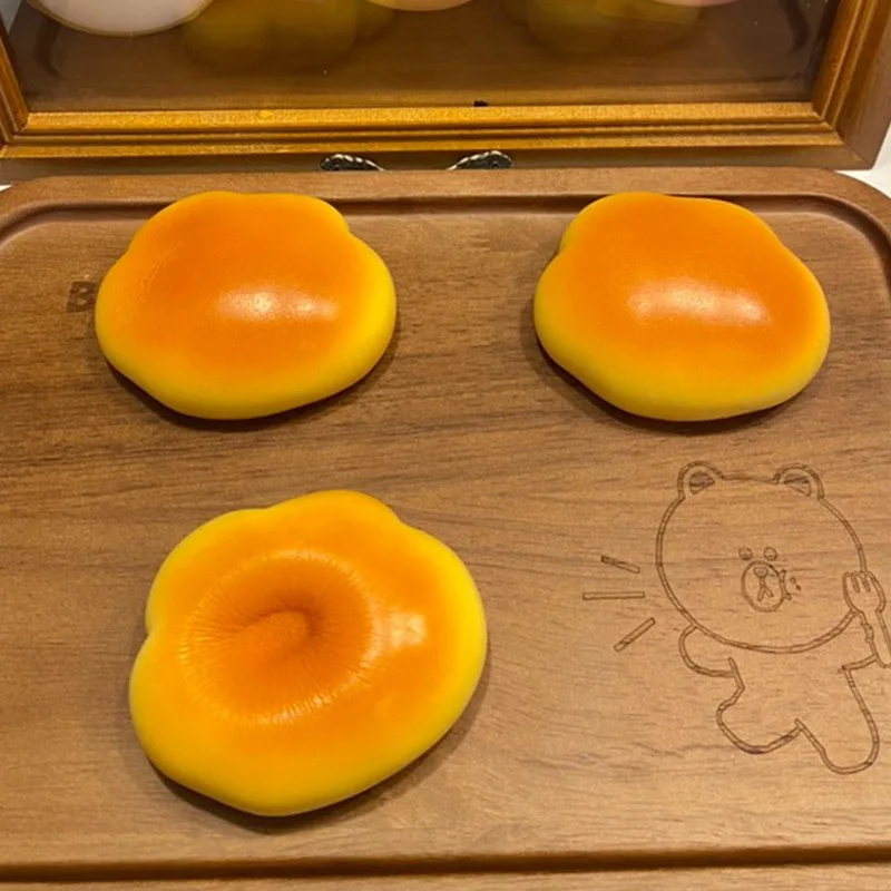 Squishy Caramel Cloud Bread Slow Rebound Squeeze Toys Pinch Decompression Fidget Toy Squishy Stress Relief Toys for Adults - Image 5