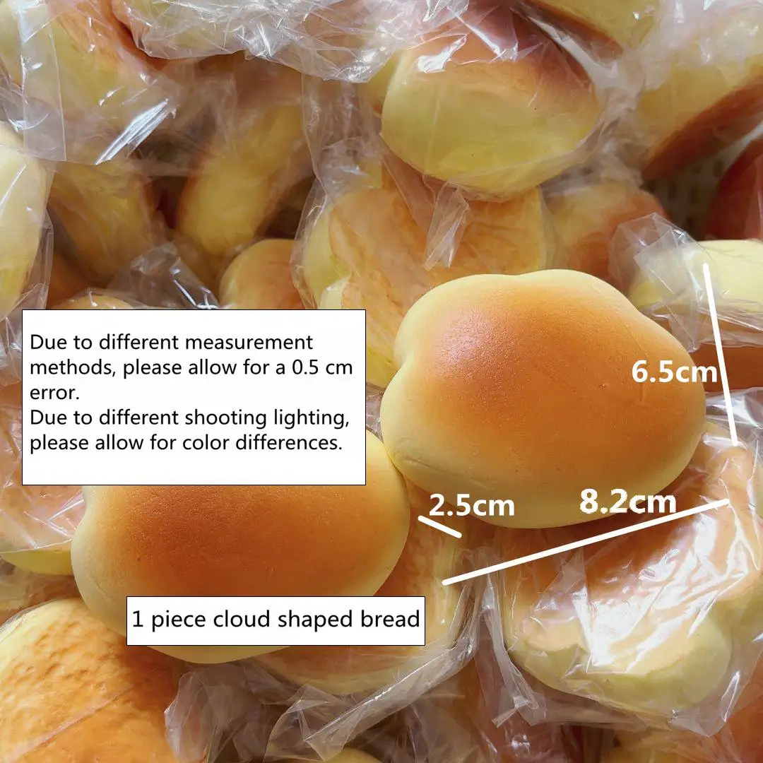 Squishy Caramel Cloud Bread Slow Rebound Squeeze Toys Pinch Decompression Fidget Toy Squishy Stress Relief Toys for Adults - Image 6
