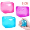Squishy Ice Cube Fidget Toy Square Shape Squishy Stress Ball Squeeze Toys Stress Relief Sensory Toy For Kids Adults Gift
