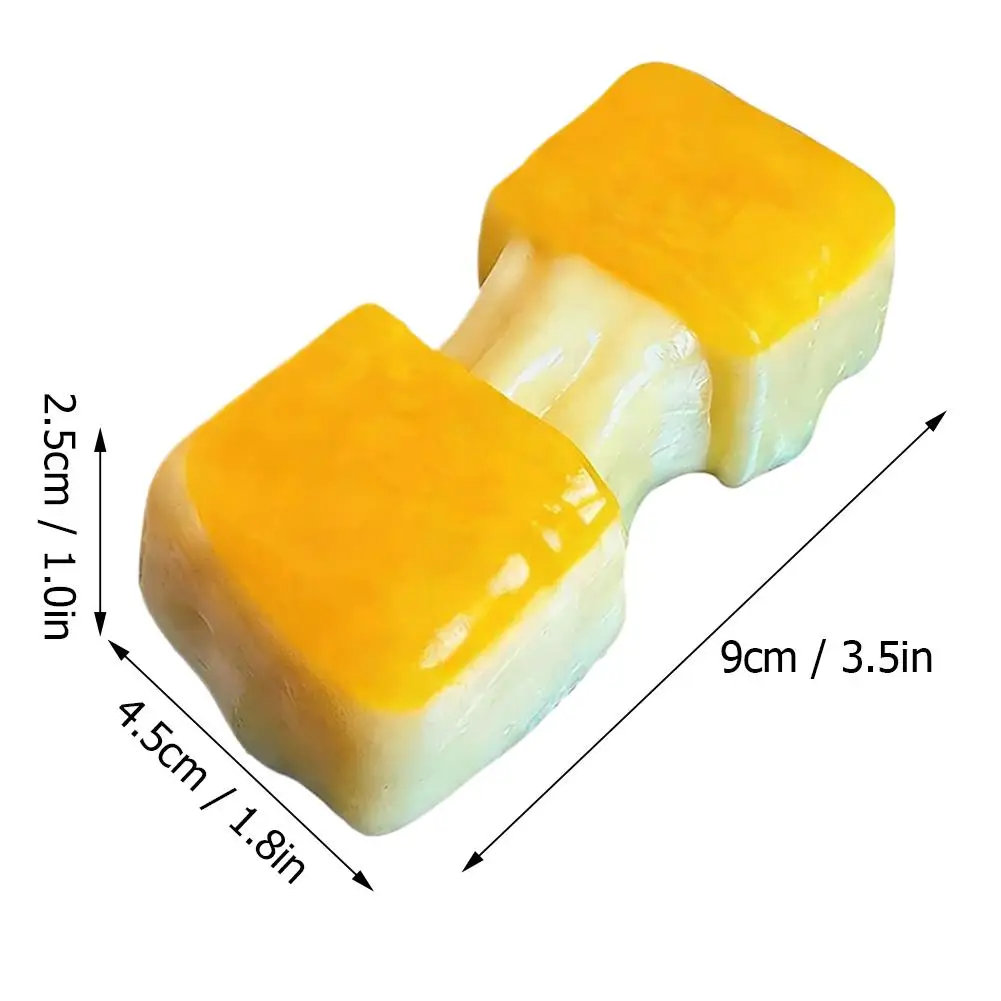 Squishy Rice Cake Stress Relief Toy Squeeze Fidget Toys for Kids Adults Realistic Soft Stretchy Sensory Gift Anti-stress - Image 6