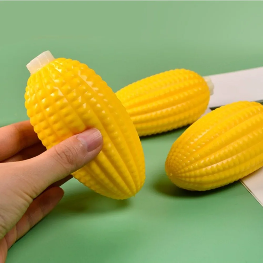 Squishy Simulated Corn Stress Ball - Squeeze Toy for Anxiety Relief, Fidget Sensory Toy for Kids & Adults, Squishies Gag Gift - Image 6