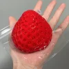 Strawberry Taba Squishy Fidget Toy - Slow Rebound Stress Relief Toy for Kids, Adults, Office & Party Favors - Squeeze Gift New