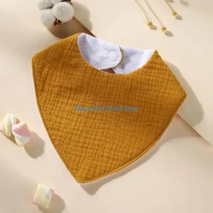 Stylish & Practical Bibs set Trendy & Functional Perfect for Teething & Feeding