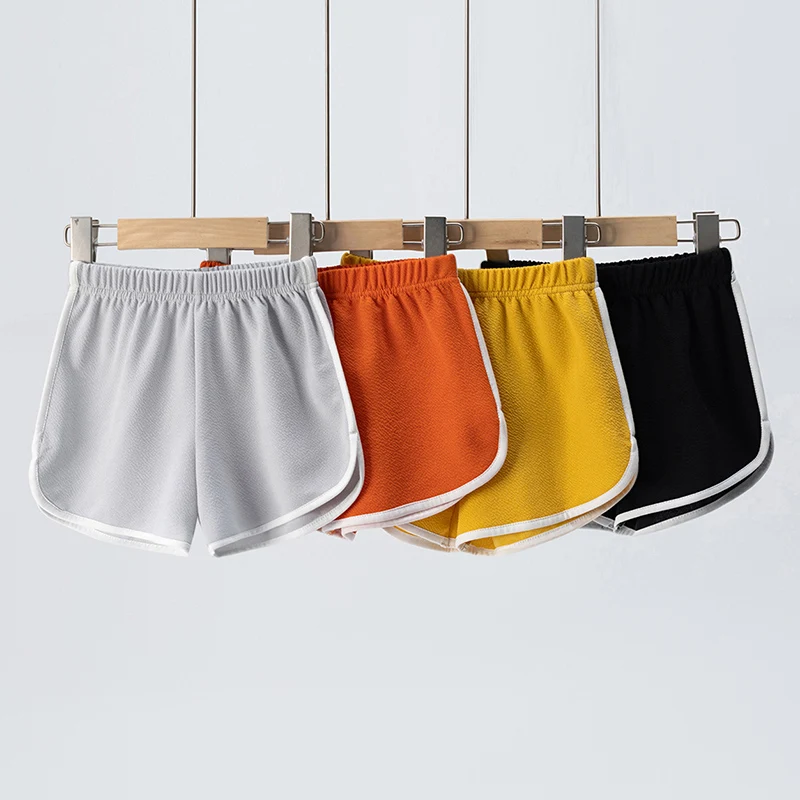 Summer Boys and Girls Shorts Comfortable and Casual CHILDREN'S Solid Color Hot Pants.
