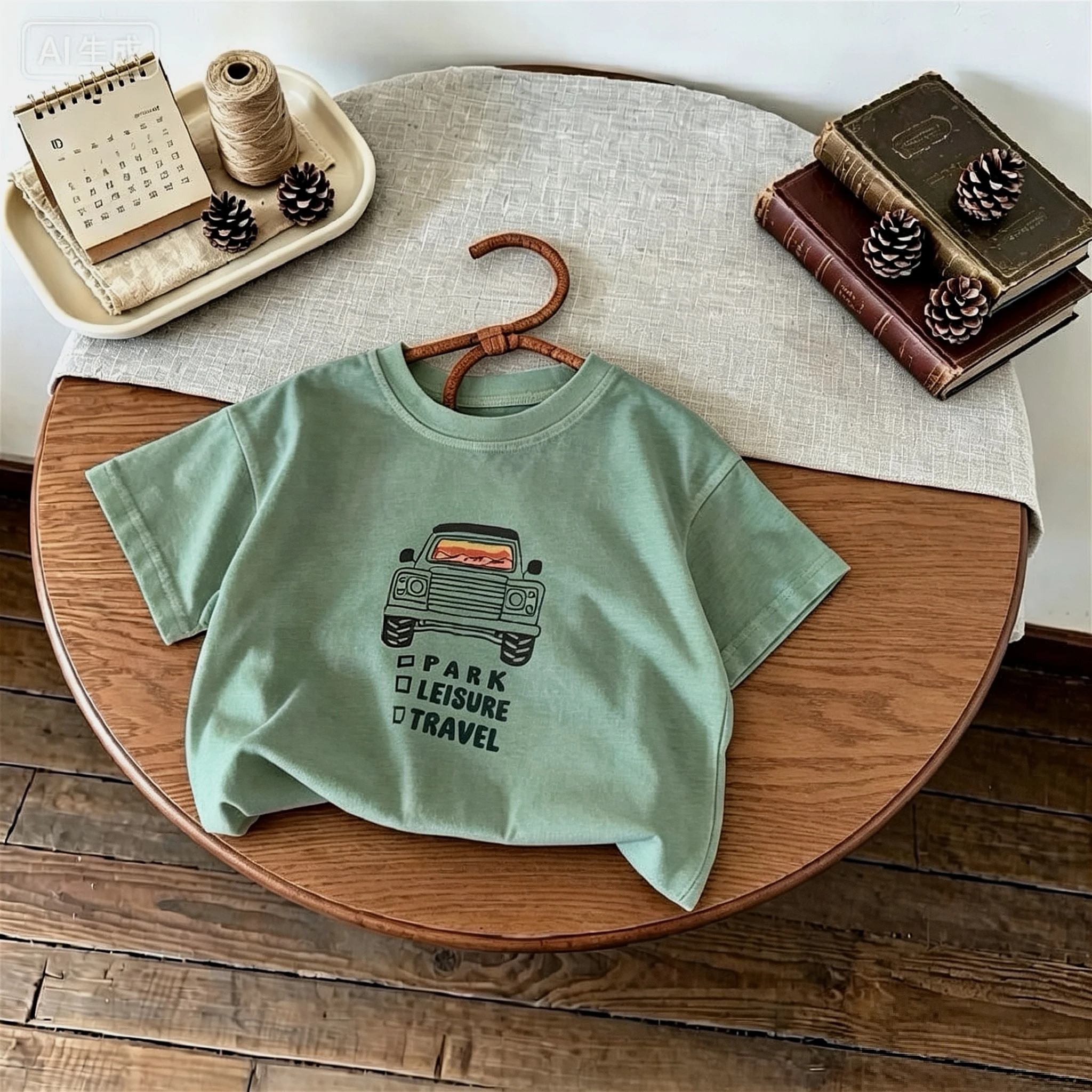 Summer Clothes Children's T-shirts Printed Car Baby Boys Short Sleeve Tees Tops 1-7 Age Kids Costume Simple Casual T Shirt - Image 3
