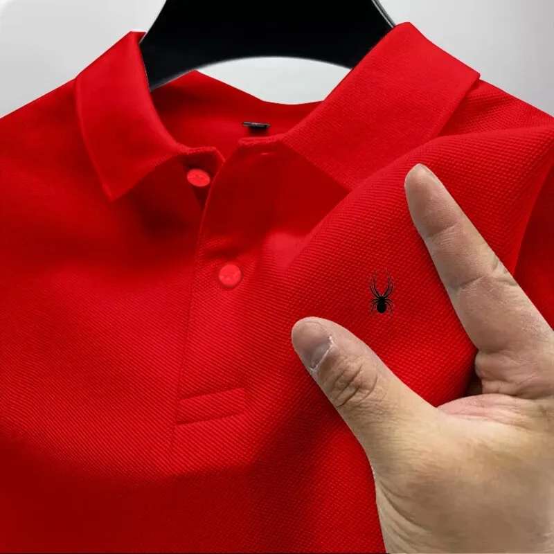Summer Cool Polo Shirt - Lightweight Breathable Fabric, Perfect for Hot Weather - Image 2