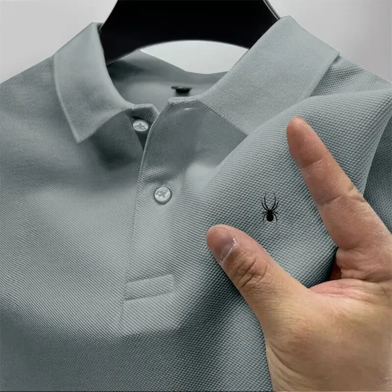 Summer Cool Polo Shirt - Lightweight Breathable Fabric, Perfect for Hot Weather - Image 6