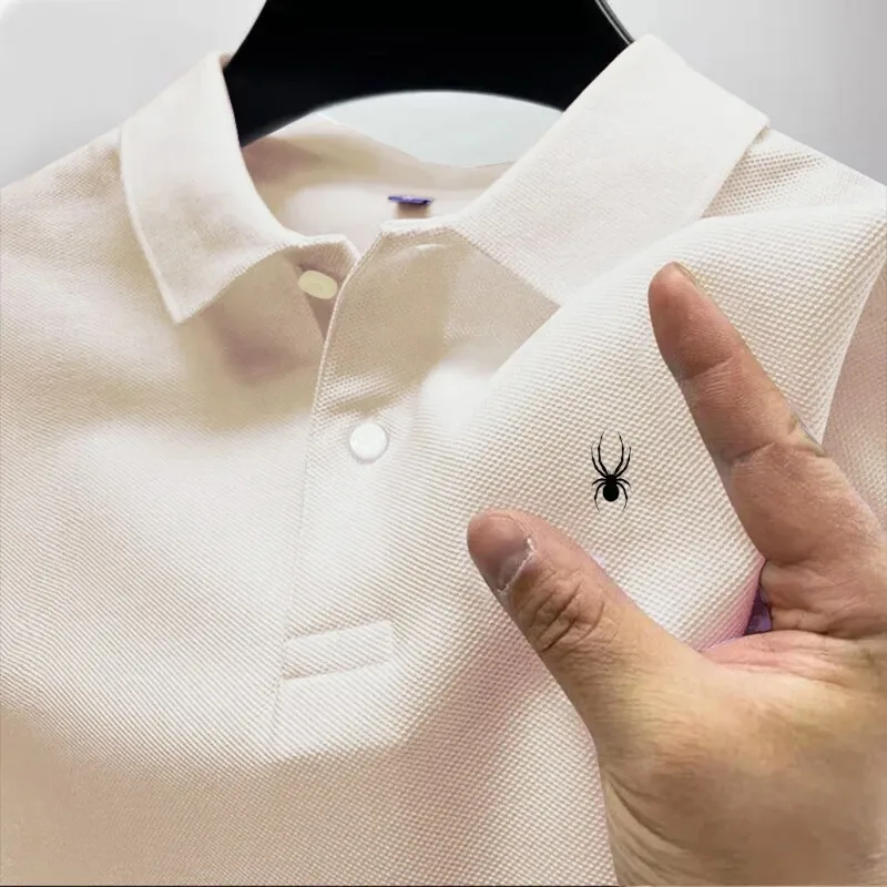 Summer Cool Polo Shirt - Lightweight Breathable Fabric, Perfect for Hot Weather - Image 5