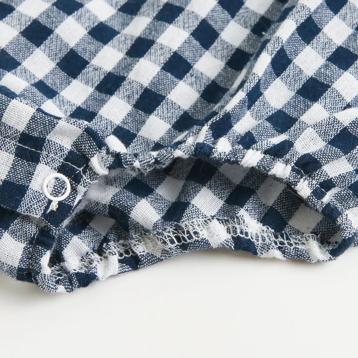 Summer Newborn Infants Girls Clothing Plaid Baby Girl Bodysuit Baby Clothes Princess - Image 5