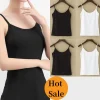 Summer Sexy Tank Top Black White Nude Camisoles Women Sleeveless T-Shirt Breathable Fitness Sport Vest Tank Top Female Basic Top