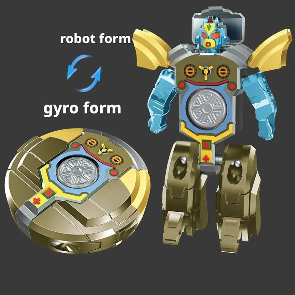 Transformable Fidget Spinners Funny Sensory Fidget Toys Deformable DIY Round to Robot Fingertip Toys for Kids Party Gifts - Image 5