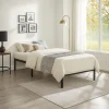 Twin Metal Beds Frame Modern Stylish Comfy Bedroom Furniture