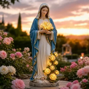 Virgin Mary Garden Light Virgin Mary Garden Light Courtyard Decorative Light